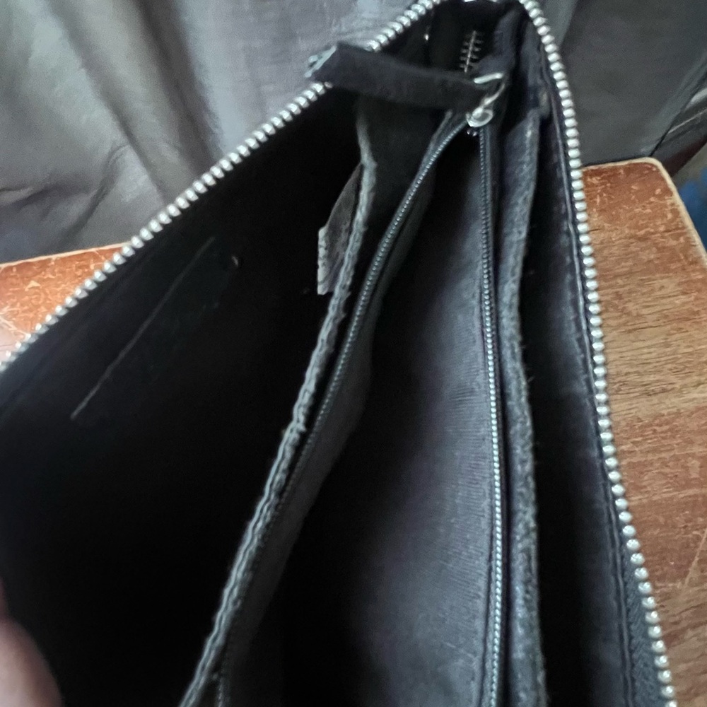Black Studded Clutch Crossbody – Chain Strap